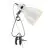 Nordlux Bordslampa Cyclone Clamp Metall Vit | Passande för 1x E14