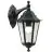 Nordlux Cardiff Down Vägglampa Aluminium Svart | Passande för 1x E27
