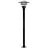 Nordlux Lønstrup 32 Piedestallampa Metall och Glas Svart | 320mm - IP44 - Passande för E27