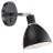 Nordlux Ray Vägglampa Metall Svart | Passande för E14