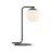 Nordlux Bordslampa Grant Glas Svart | Passande för 1x E14