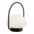 Nordlux Bordslampa Sponge Batteri Svart 4.8W 300lm - 827 Extra Varm Vit | 3-Stegs Dimbar