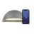 Nordlux Arcus Smart LED Vägglampa Grå 9.5W 440lm 148D – 827 – Extra Varm Vit | Dimbar – IP54