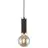 Nordlux Galloway Pendulum Metall Svart Mässing | Passande för 1x E27