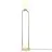 DFTP by Nordlux Shapes Golvlampa Glas och Metall Mässing | Passande för E27