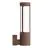 Nordlux Helix Vägglampa Cortenstål Brun | 80mm - IP44 - Passande för GU10