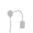 Nordlux Explore Flex Vägglampa Metall och Ceramic Vit | Passande för GU10