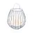 Nordlux Bordslampa Jim To-Go Portable Batteri Metall Grå 3W 300lm - 827 Extra Varm Vit | 3-Stegs Dimbar 