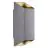 Nordlux Nico Vägglampa Aluminium Antracit Up & Down | IP54 - Passande för 2x GU10