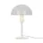 Nordlux Bordslampa Ellen Metall Vit | Passande för 1x E14