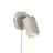 Nordlux Explore Vägglampa Metall Beige | Passande för GU10