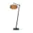Good&Mojo Golvlampa Bhutan Bambu Svart L| Passande för 1x E27 