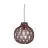 Good&Mojo Pendellampa Mendoza Bambu Burgundy S | Passande för 1x E27 