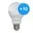 Flerpack 10x Noxion Lucent Classic LED E27 Päron Matt 14W 1521lm - 827 Extra Varm Vit | Ersättare 100W
