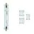 Flerpack 12x Philips MASTERColour RX7S CDM-TD 70W - 830 Varm Vit 