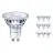 Flerpack 10x Philips Corepro LED Spot GU10 PAR16 2.7W 225lm 36D - 830 Varm Vit | Ersättare 25W