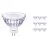 Flerpack 10x Philips Master Value LED Spot GU5.3 MR16 7.5W 660lm 60D - 940 Kallvit | Bästa färgåtergivning - Dimbar - Ersättare 50W
