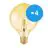Flerpack 4x Ledvance Vintage 1906 LED E27 Guld 4W 410lm - 824 Extra Varm Vit | Ersättare 40W