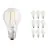 Flerpack 10x Ledvance Classic LED E27 Päron Filament Klar 4.2W 470lm - 927 Extra Varm Vit | Bästa färgåtergivning - Dimbar - Ersättare 40W