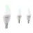 Flerpack 3x Calex Smart Tuya Wifi E14 Kronljus 5W 470lm - 822-840 Justerbar Vit | RGBW - Dimbar - Ersättare 40W
