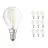 Flerpack 10x Ledvance Classic LED E14 Päron Filament Klar 2.5W 250lm - 827 Extra Varm Vit | Ersättare 25W