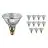 Flerpack 12x Philips PAR38 IR 100W E27 230V Klar
