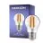 Noxion Lucent Lyster LED E27 boll Filament Klar 4.5W 470lm - 827 Extra Varm Vit | Dimbar - Ersättare 40W