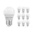 Flerpack 10x Noxion Lucent Lyster LED E27 boll Matt 2.5W 250lm - 827 Extra Varm Vit | Ersättare 25W