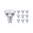 Flerpack 10x Philips MASTER Value LED Spot GU10 PAR16 3.7W 270lm 36D - 922-927 Dim To Warm | Bästa Färgåtergivning - Dimbar - Ersättare 35W
