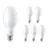 Flerpack 6x Philips TrueForce Core LED E27 HPL/SON Matt 18W 3000lm 300D - 830 Varm Vit | Ersättare 80W