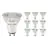 Flerpack 10x Noxion PerfectColor LED Spot GU10 PAR16 4W 345lm 60D - 930 Varm Vit | Bästa färgåtergivning - Dimbar - Ersättare 50W