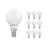 Flerpack 10x Noxion Lucent Lyster LED E14 boll Matt 4.5W 470lm - 827 Extra Varm Vit | Ersättare 40W