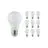 Flerpack 10x Noxion Lucent Classic LED E27 Päron Matt 8.5W 806lm - 830 Varm Vit | Ersättare 60W