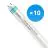 Flerpack 10x Philips LED Rör T8 MASTER Value (UN) Ultra Output 23W 3700lm - 840 Kallvit | 150cm - Ersättare 58W