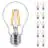Flerpack 10x Philips MASTER Value LED Lampa E27 Päron Klar 3.4W 470lm - 927 Extra Varm Vit | Bästa färgåtergivning - Dimbar - Ersättare 40W