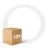 Flerpack 10x Ledvance LED Rör T9 Value Cirkulär (EM/Mains) 18.3W 2200lm - 840 Kallvit | Ersättare 32W