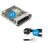 Mean Well Drivdon | LRS10024 | IP20 | 24V | 100W + Strömkabel 2m med Jord