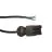 Noxion GST - Kompatibel Strömkabel Svart - Manlig + Öppna ändar - 0,3m - 3 pole 0,75mm2