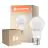 Flerpack 6x Ledvance Performance LED Lampa B22d Päron Matt 8.5W 806lm - 827 Extra Varm Vit | Ersättare 60W