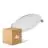 Flerpack 4x Ledvance LED Downlight Comfort DN105 6W 420lm 120D - 830 Varm Vit | 118mm 