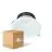 Flerpack 4x Philips LED Downlight Coreline DN142B Aluminium Vit 19.2W 2300lm 60D - 840 Kallvit | Utskärning   200mm - IP20 - Vit Reflektor