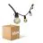 D'Lite Sparkl LED Ljusslinga 4W 250lm - 827 Extra Varm Vit | IP44 - 3x 5m (15m Totalt) - Anslutbar Upp till 25m