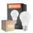 Flerpack 10x Ledvance Classic LED E27 Päron Matt 4.9W 470lm - 827 Extra Varm Vit | Ersättare 40W