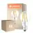 Flerpack 4x Ledvance Classic LED E27 Päron Filament Klar 11W 1521lm - 827 Extra Varm Vit | Dimbar - Ersättare 100W