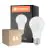 Flerpack 6x Ledvance Classic LED E27 Päron Matt 10W 1055lm - 827 Extra Varm Vit | Dimbar - Ersättare 75W