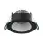 Noxion LED Spot Ares Djup Svart 6W 540lm 927-940 3CCT - med Inre Ring Vit | Utskärning   68mm