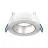 Noxion LED Spot Ares Djup ring Vit - med Inre Ring Silver | Utskärning   68mm - incl. GU10 Fitting