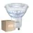 Flerpack 10x Philips MASTER Value LED Spot GU10 PAR16 5.5W 575lm 36D - 930 Varm Vit | Bästa Färgåtergivning - Dimbar - Ersättare 80W