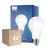Flerpack 4x Philips Classic LED Lampa E27 Päron Matt 13W 2000lm - 840 Kallvit | Ersättare 120W