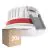 Flerpack 20x Ledvance LED Spot Fire Rated Aluminium Vit 8W 720lm 36D - 940 Kallvit | Utskärning   68mm - IP65 - Bästa färgåtergivning - Dimbar